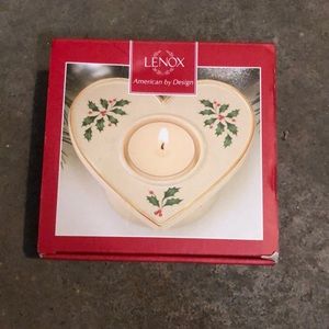 *LAST CHANCE* NWT Lenox Heart Candle Holder